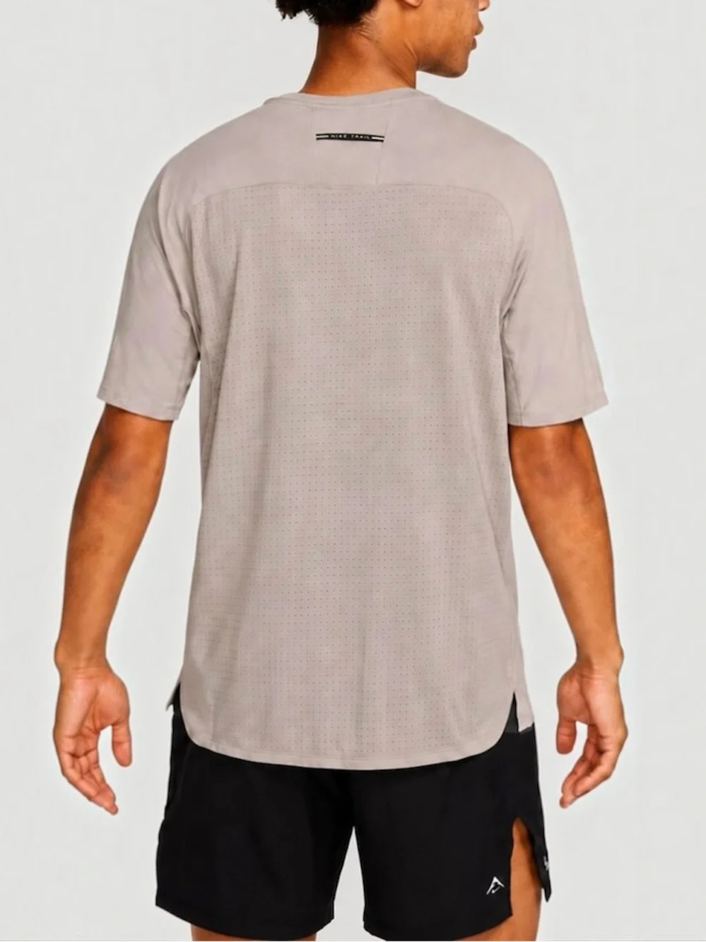 NWT Nike Solar Chase Dri-FIT ADV Running T-Shirt Taupe Gray Men’s Small
